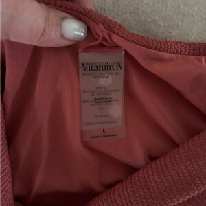 Vitamin A Women's Bikini in Rust